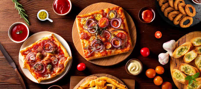 the square pizza corner