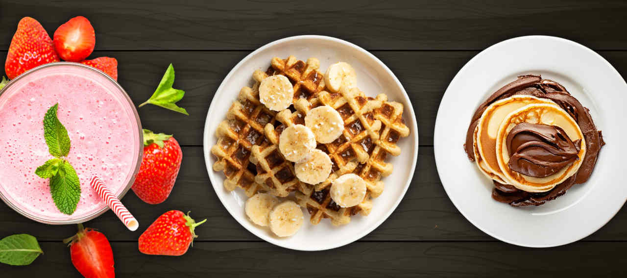 Order tasty Strawberry Royal Waffle in Ammanford | Waffle Lads