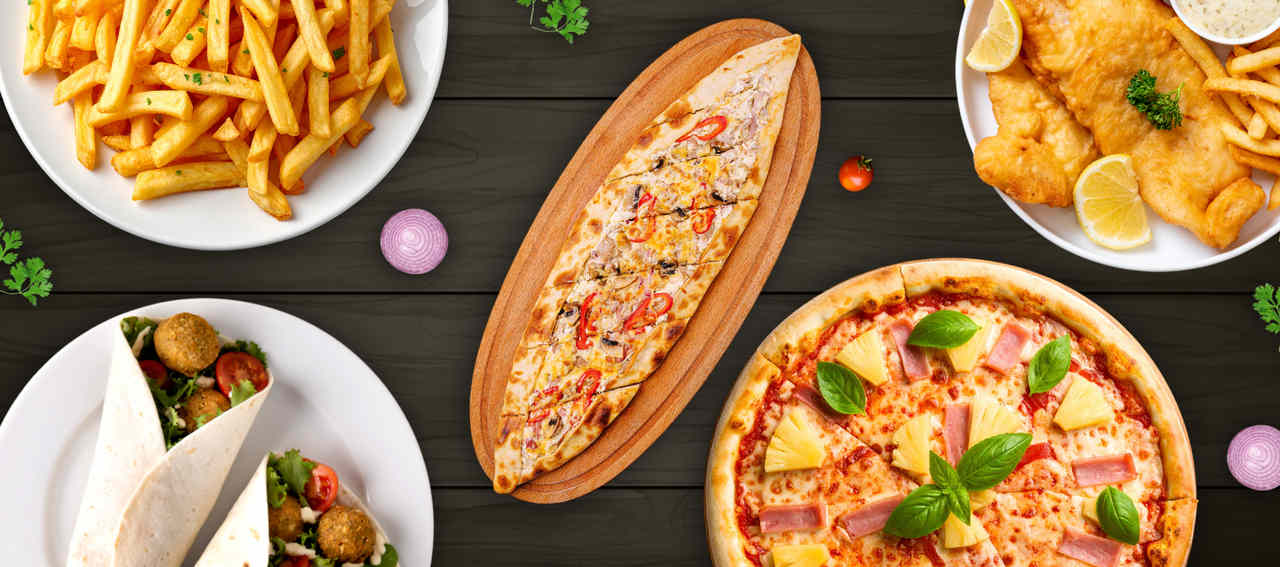 Holyland kebab and pizza