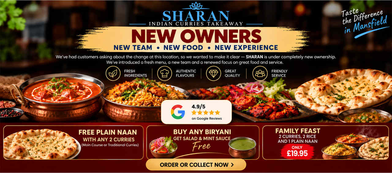Sharan Indian Curries Takeaway