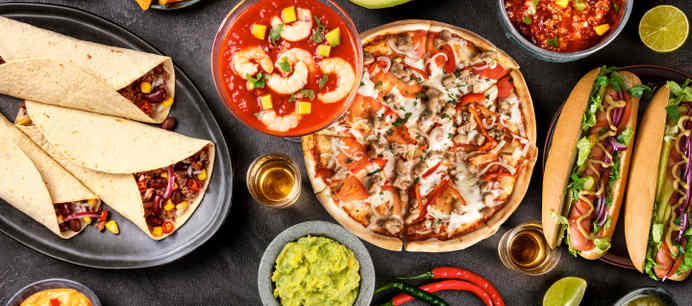 American And Mexican Diner Cuisine