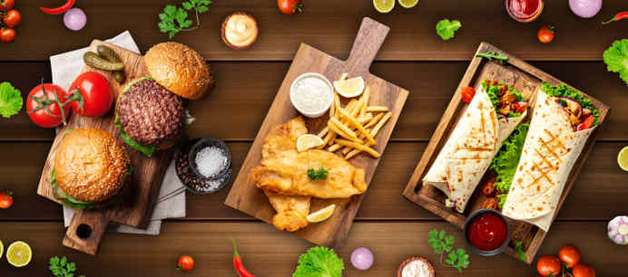 London street fish shop