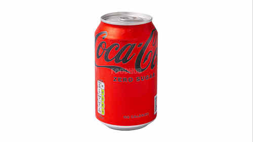 Coke Zero Can in Professors Pizza