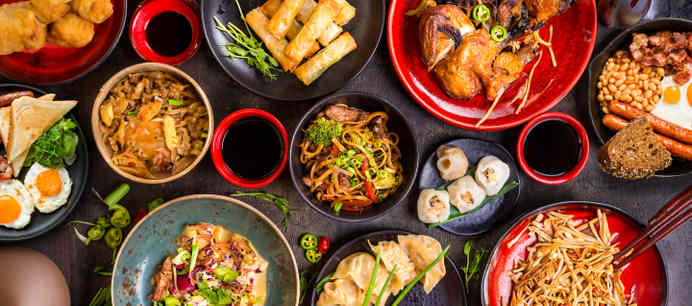 ORIENTAL Chinese And English Take Away