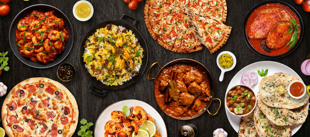 New Delhi Indian Palace & Ricardos Pizza House