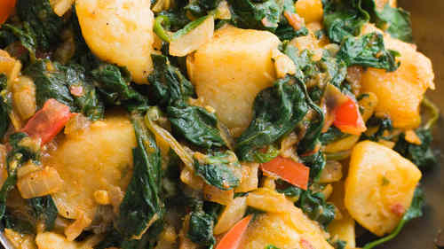 Saag Bhaji in Colwyn Spice Hut