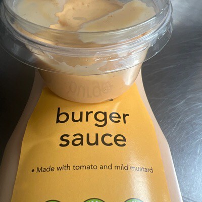 Pot Of Burger Sauce in De Niro's