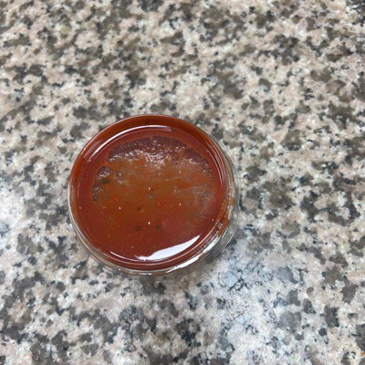 Pot Of Chilli Sauce in De Niro's