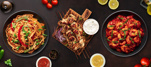 Open kitchen take away