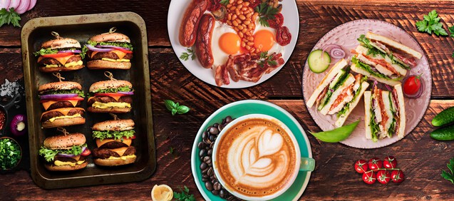 The b l t sandwich shop