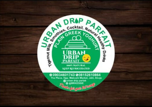 Urban Drip Parfait - menu