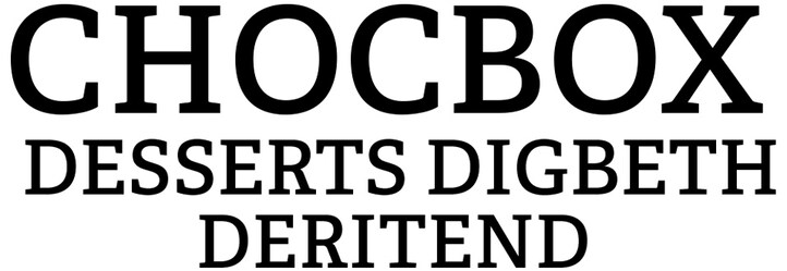 Chocbox Desserts Digbeth