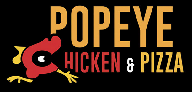 Popeye Chicken and Pizza