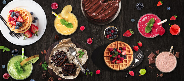 Scoops & Sips Desserts