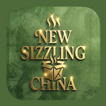 New sizzling china - menu