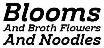 Blooms And Broth Flowers And Noodles